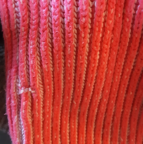 Milly Coral pink pullover sweater size M. - Picture 5 of 6